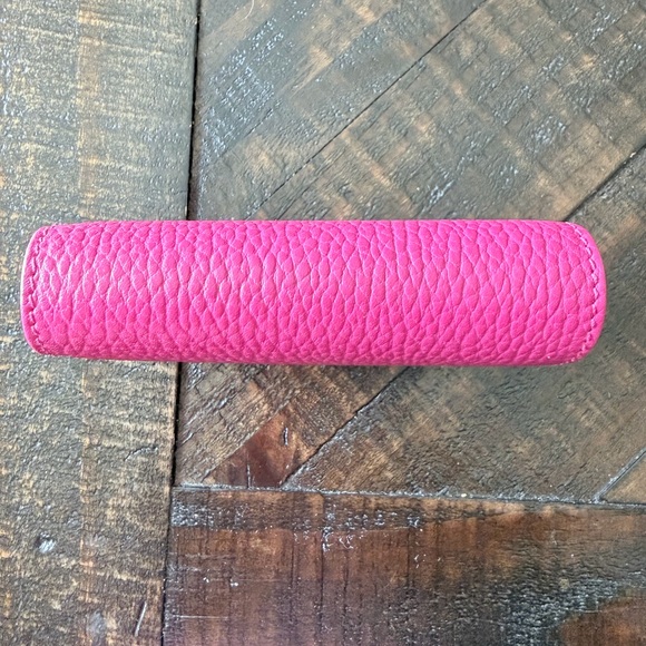 Gucci GG Marmont Fuchsia Leather Wallet - Picture 4 of 15